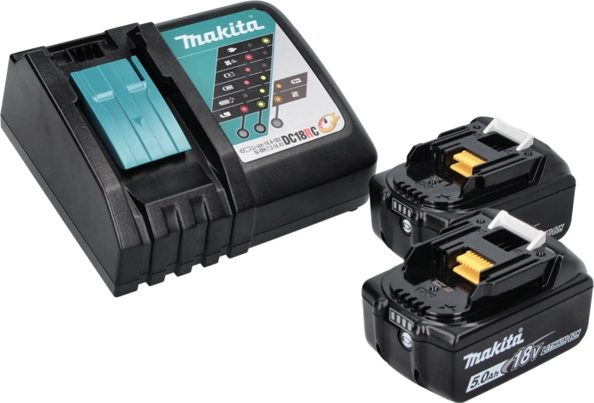 Makita DLM 330 RT2 Akku Rasenmäher 18 V 33 cm 30 l + 2x Akku 5,0 Ah + Ladegerät – Bild 4