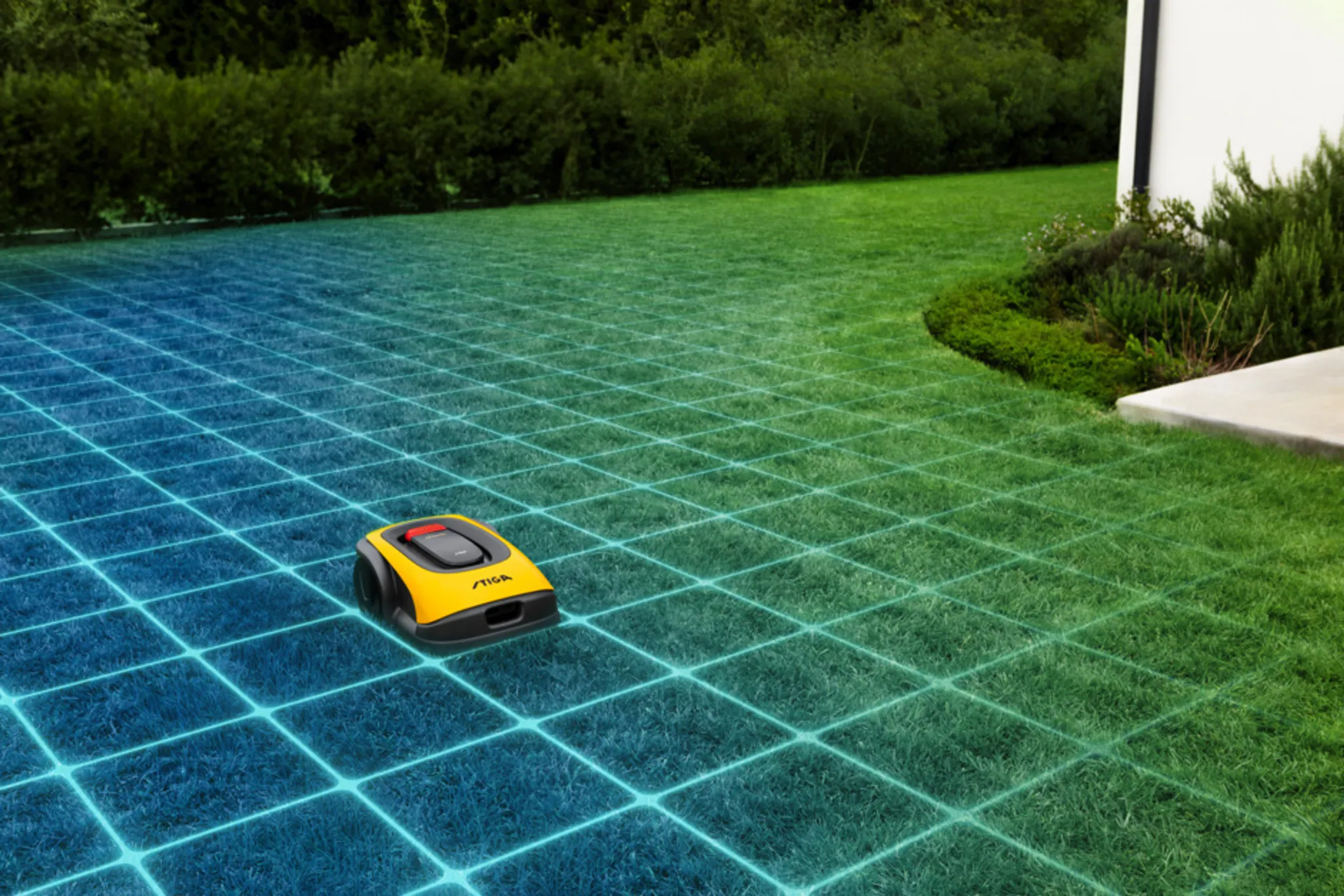 STIGA Rasenroboter A 1000, kabellos, autonom, für Rasenflächen von 1000 m² – Bild 4
