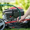 Scheppach Benzinrasenmäher MS173-51 - 51cm Schnittbreite | Radantrieb | Mulchfunktion | 65 Liter Korb | Zentrale Schnitthöhenverstellung – Bild 8