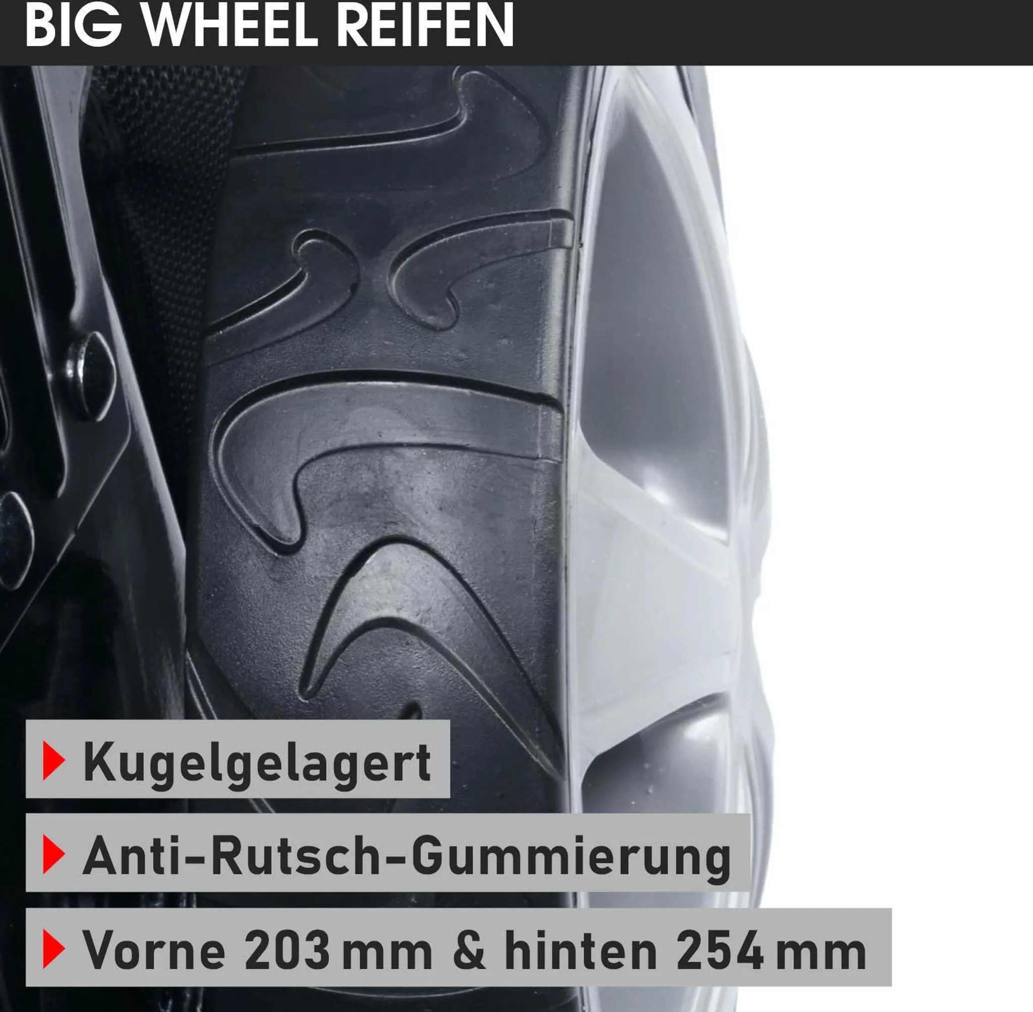 BRAST Benzin Rasenmäher 21224 Trike – Bild 10