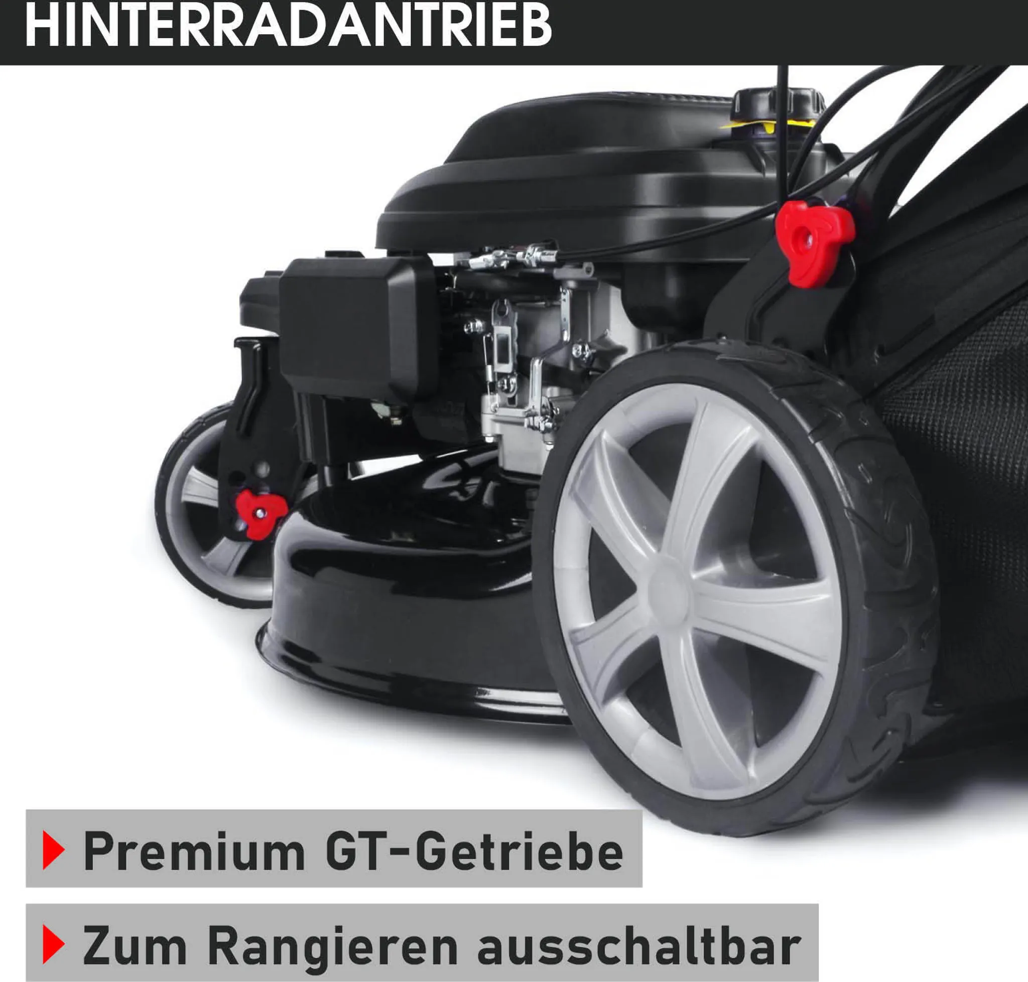 BRAST Benzin Rasenmäher 21224 Trike – Bild 8