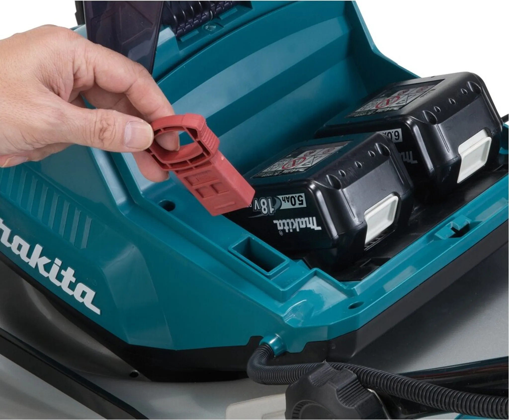 Makita® Akku-Rasenmäher 2 x18V 46 cm 60 Literl - DLM460Z – Bild 5