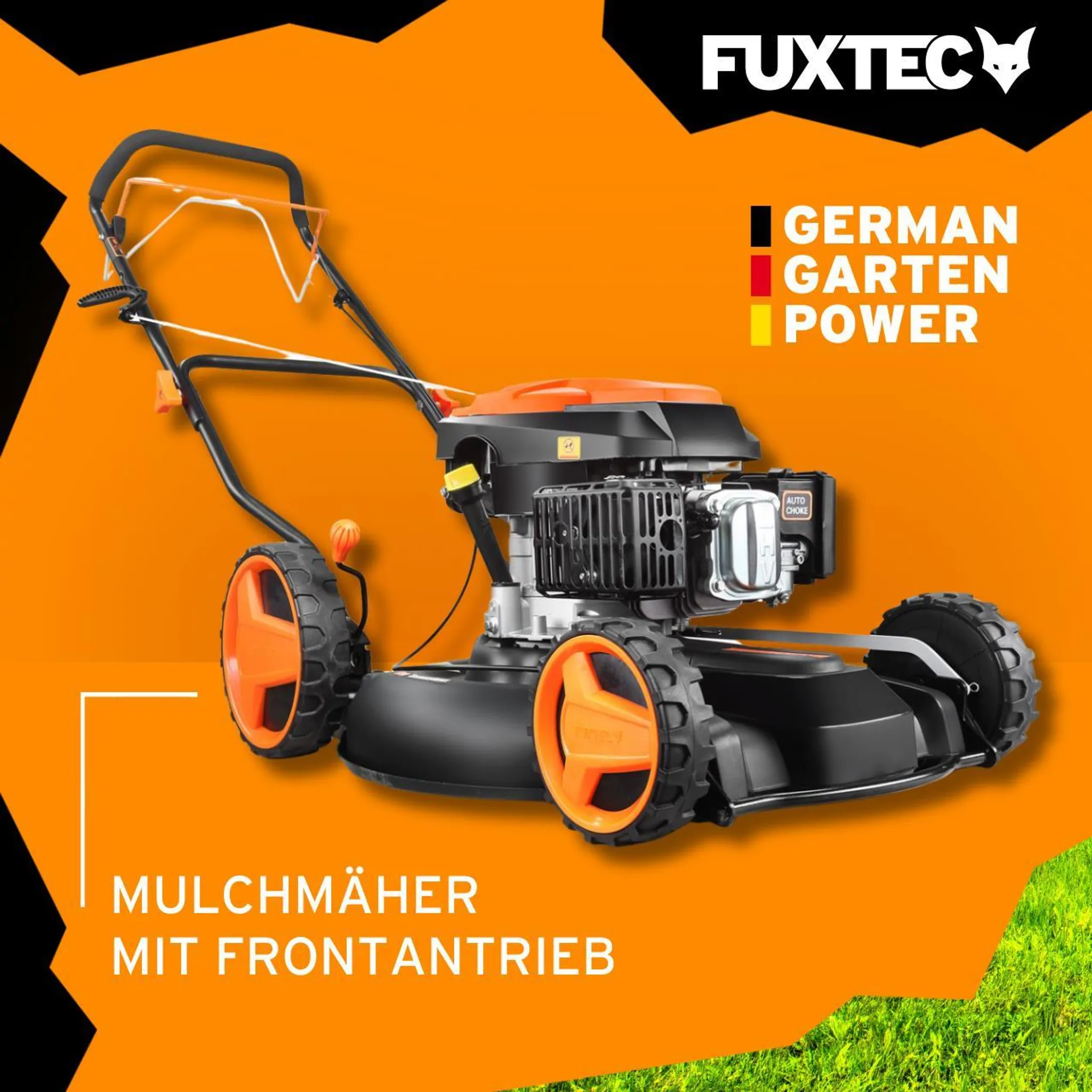 FUXTEC Benzin-Mulchmäher RM51SA – 6 PS – Bild 2