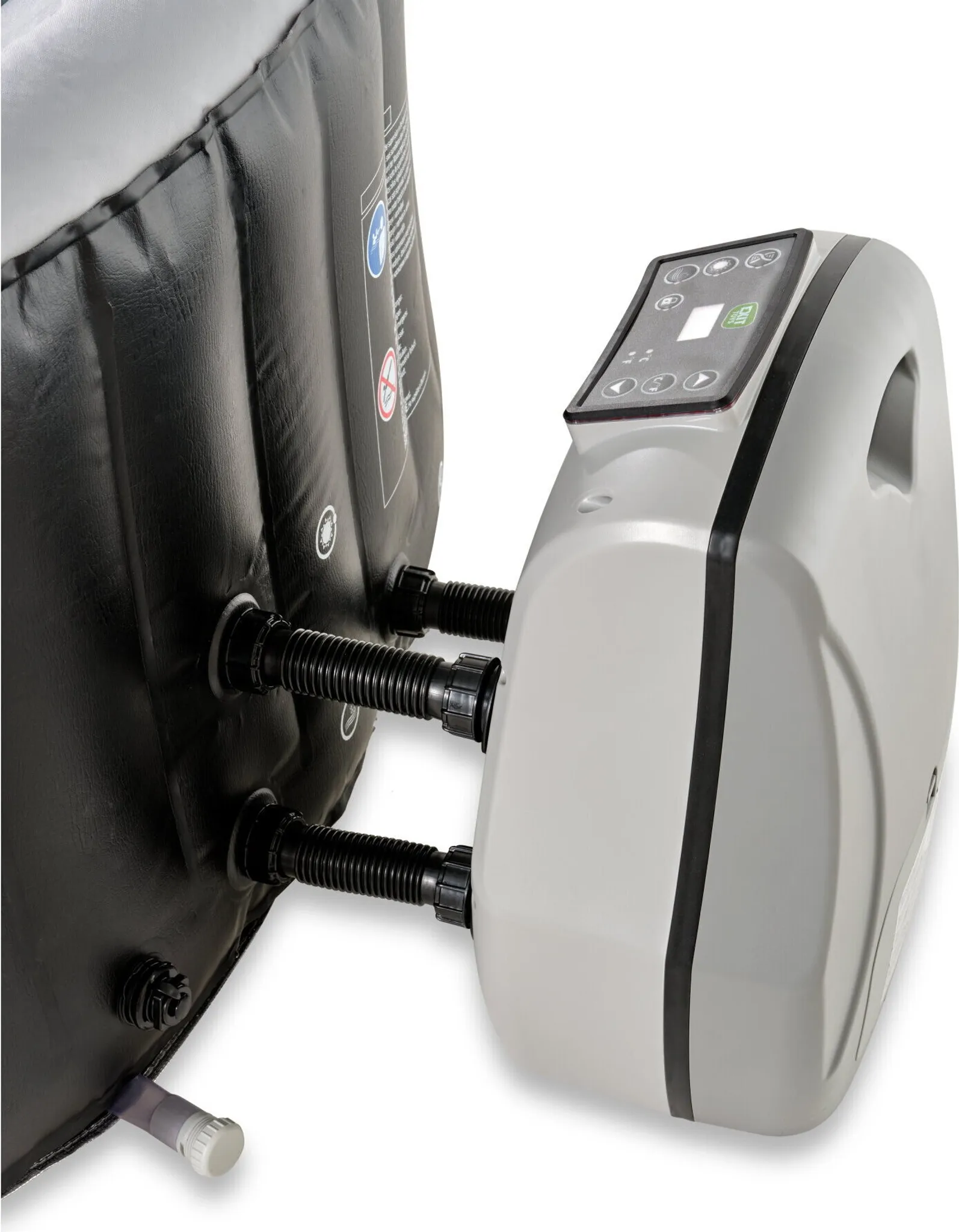 EXIT Silver Classic Whirlpool (4 Personen) - schwarz – Bild 5