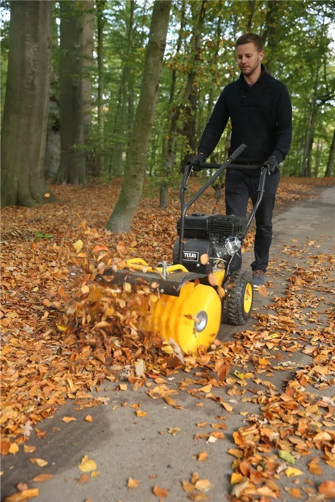 Texas Kehrmaschine Benzin Schneeräumer Laubsammler 60cm Handy Sweep 690TG 3in1 – Bild 8