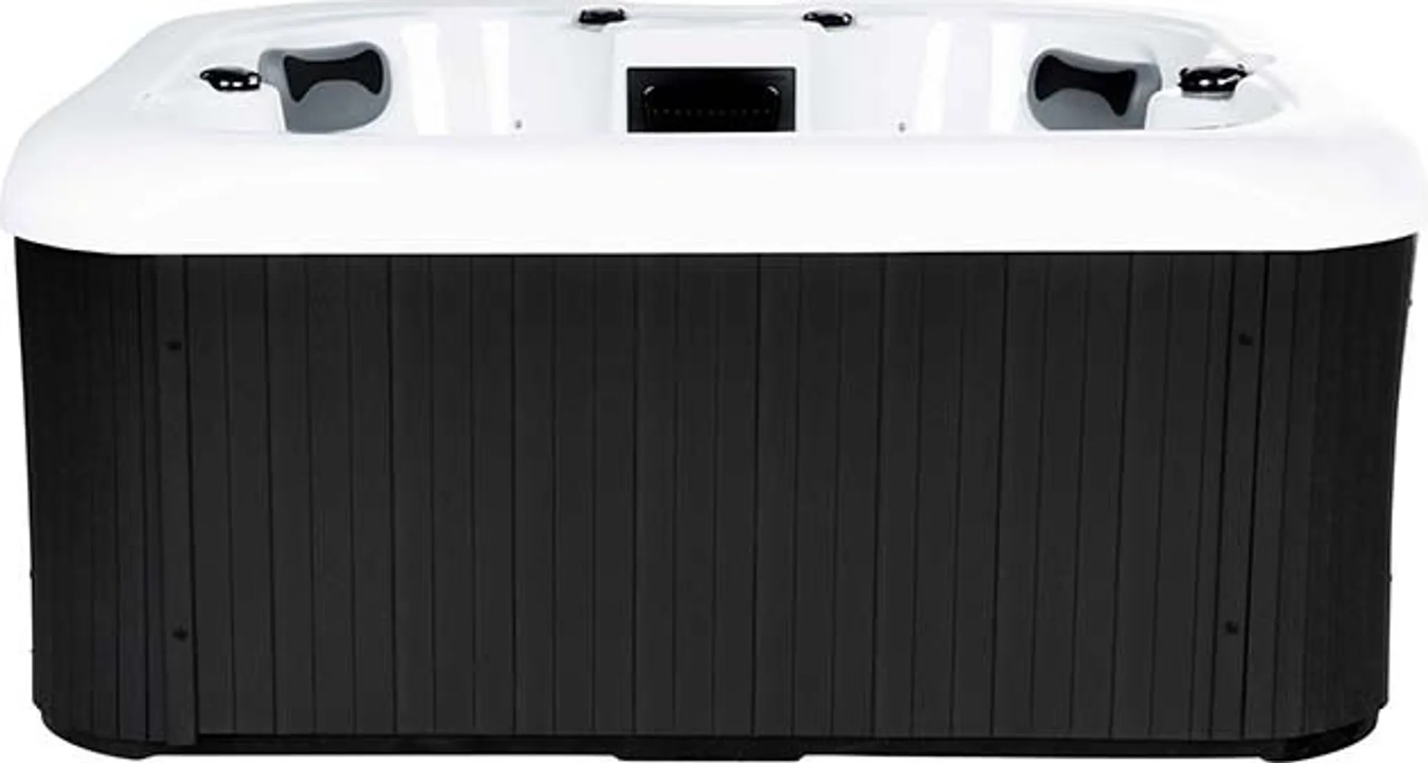 HOME DELUXE - Outdoor Whirlpool - SEA STAR PURE - Maße 180 x 160 x 79 cm - Inkl. Heizung, 19 Massagedüsen und 15 Lichtquellen I Außen Whirlpool Spa für 4 Personen – Bild 3