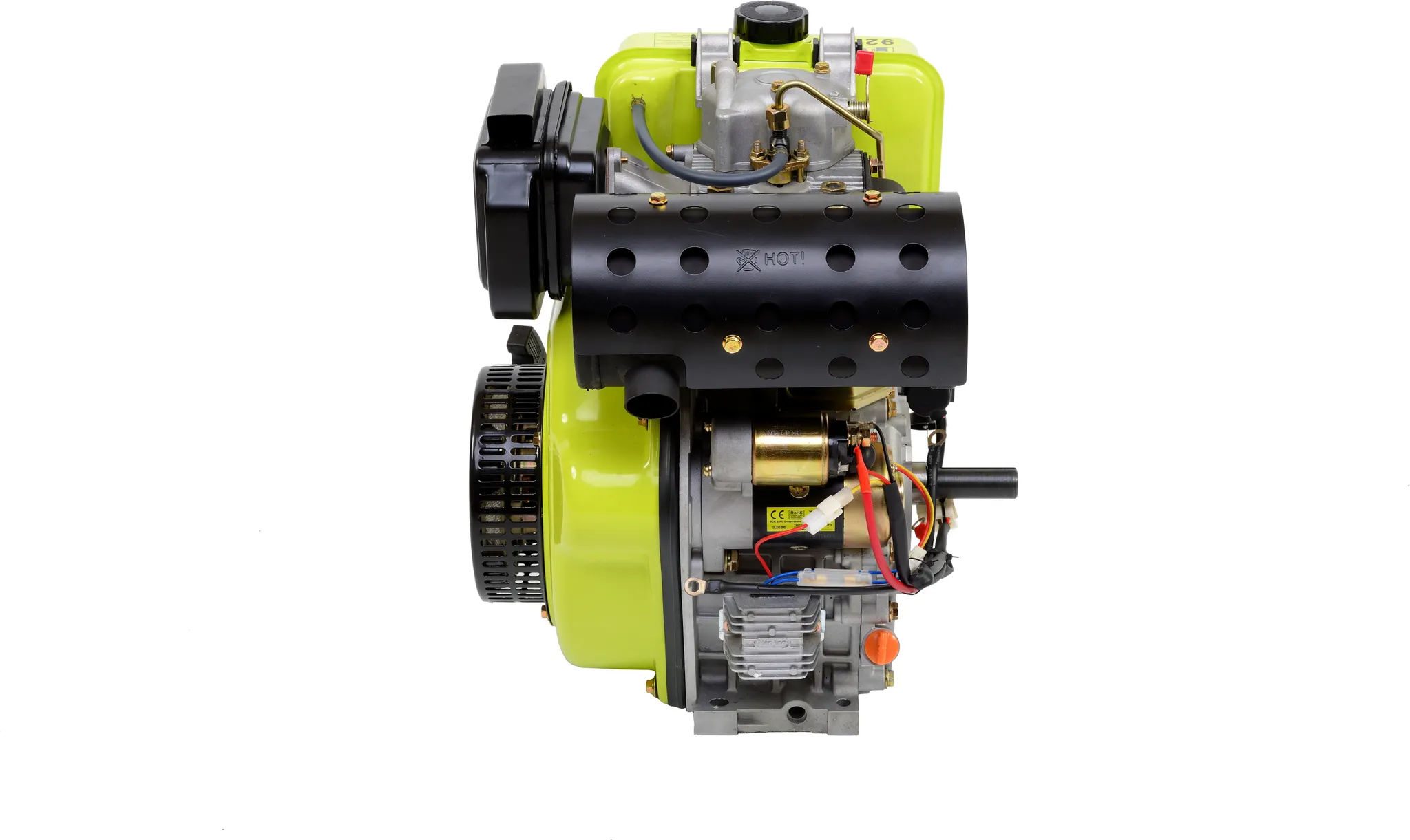 Varan Motors - 92686 Dieselmotor 13PS 498cc + Elektrostarter – Bild 3