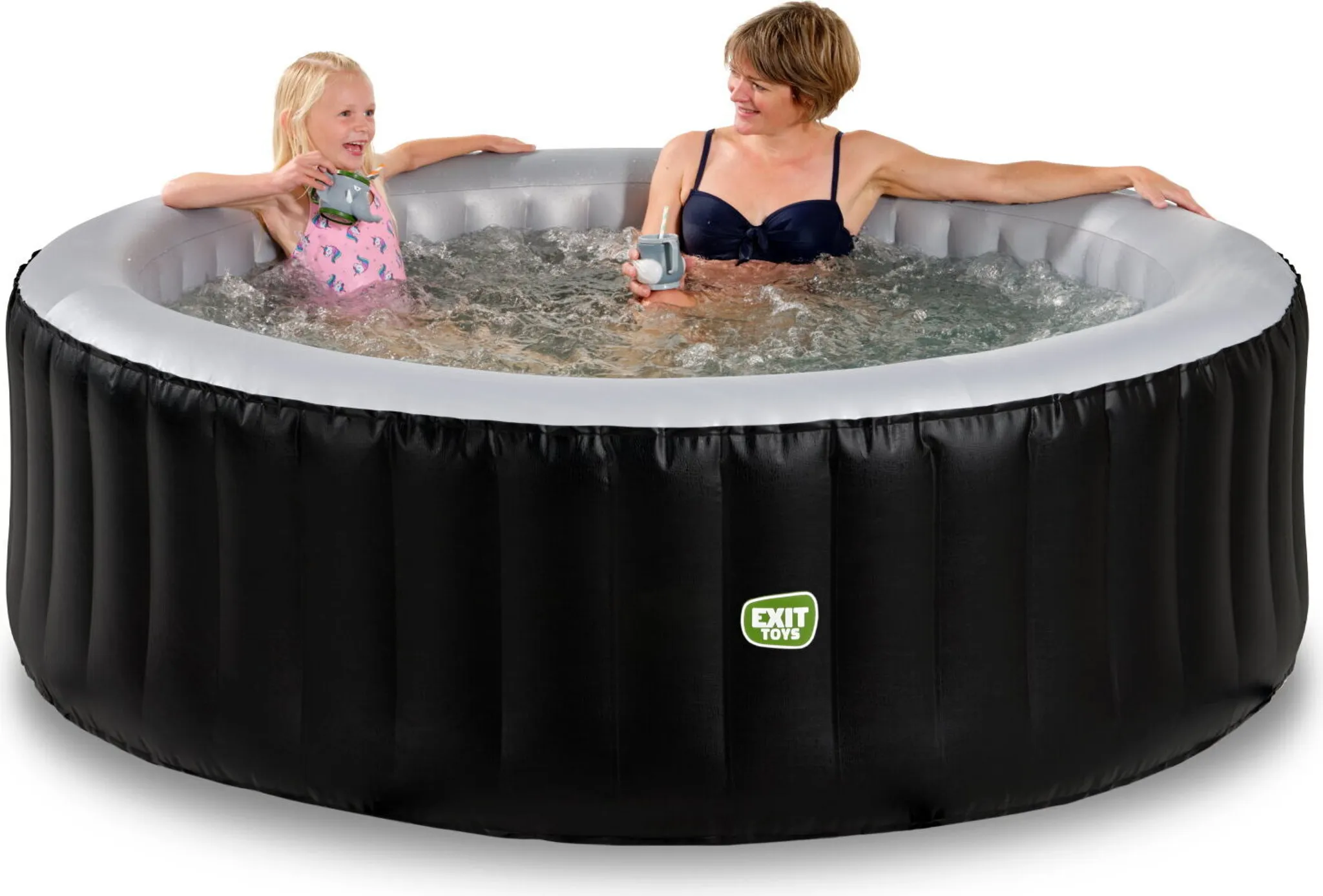EXIT Silver Classic Whirlpool (4 Personen) - schwarz – Bild 7