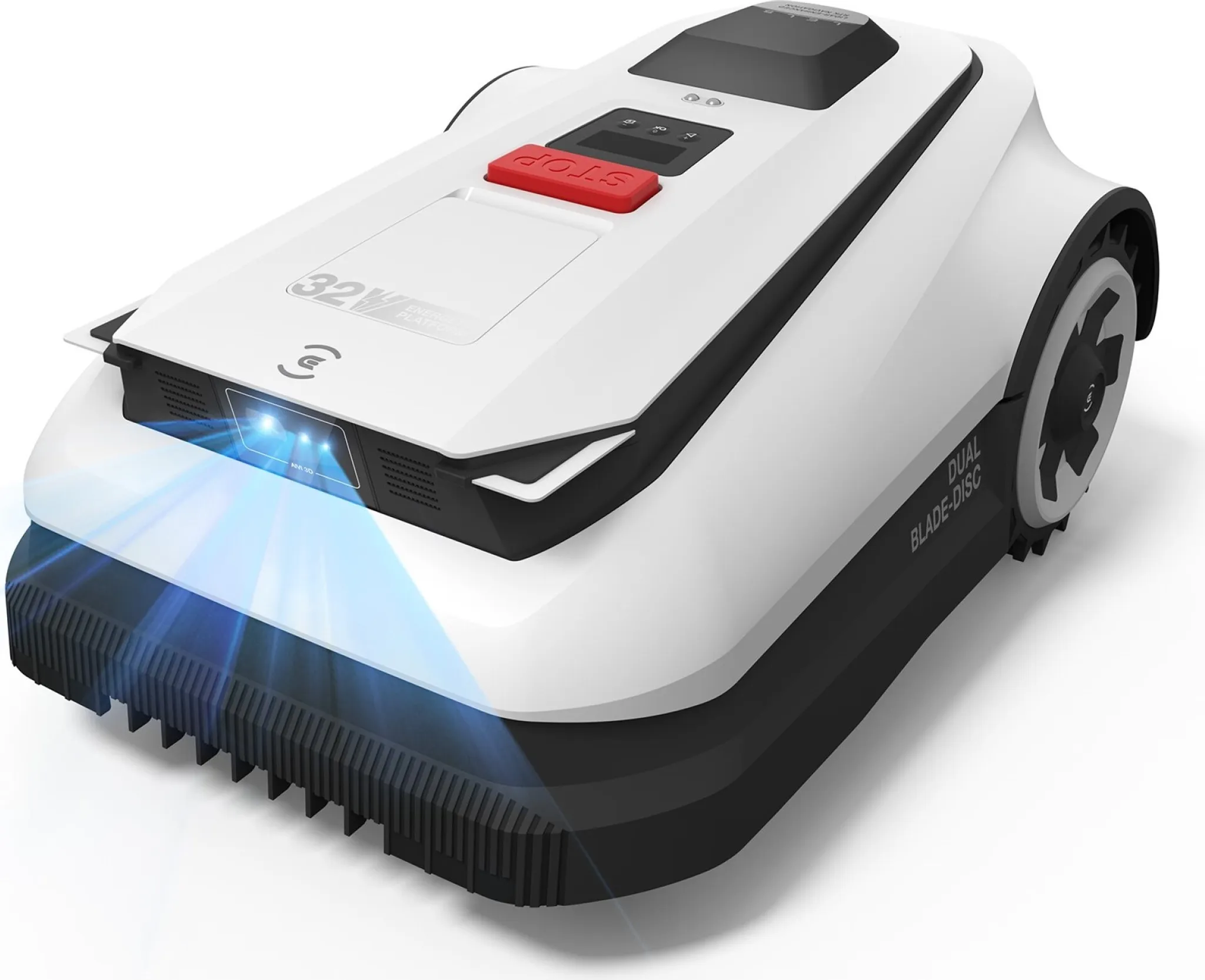 ECOVACS Mähroboter GOAT A1600 mit vollautomatischer Kartierung White One Size