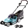 Makita DLM 382 T2 Akku Rasenmäher 36 V ( 2x 18 V ) 38 cm 40 l + 2x Akku 5,0 Ah - ohne Ladegerät – Bild 2