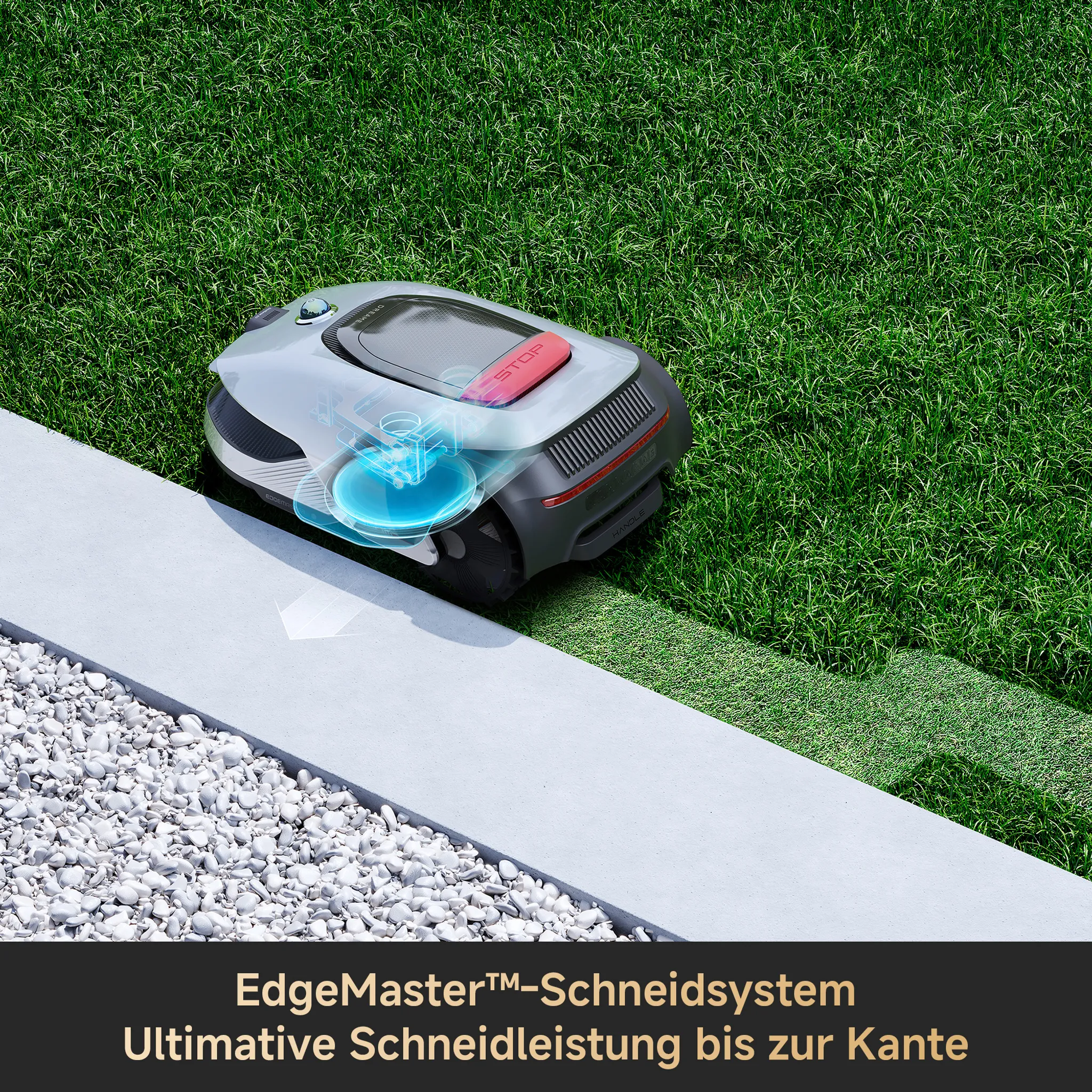 DREAME Mähroboter A2,Auto-Begrenzungseinrichtung,Dual-Fusion-Kartierung,OmniSense™ 2.0-Hindernisvermeidung,EdgeMaster™-Schneidsystem,Smart-App, Silber – Bild 6