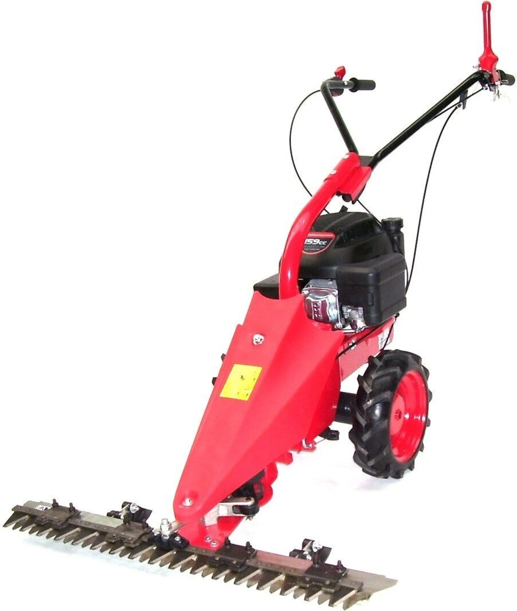 BALKENMÄHER 870mm MOTORMÄHER 55592 RASENMÄHER EINACHSER BENZIN Hochgrasmäher – Bild 9