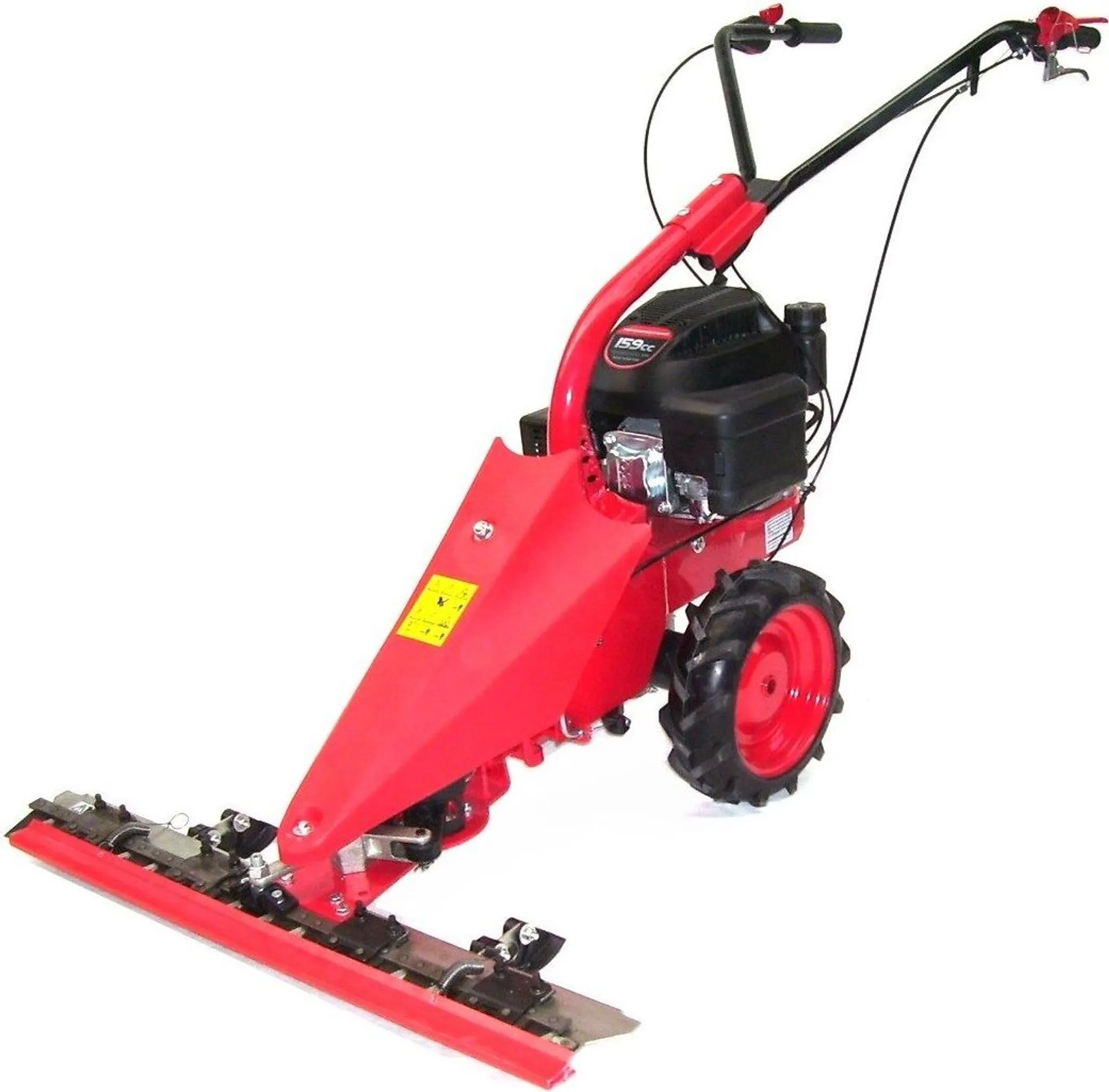 BALKENMÄHER 870mm MOTORMÄHER 55592 RASENMÄHER EINACHSER BENZIN Hochgrasmäher – Bild 10