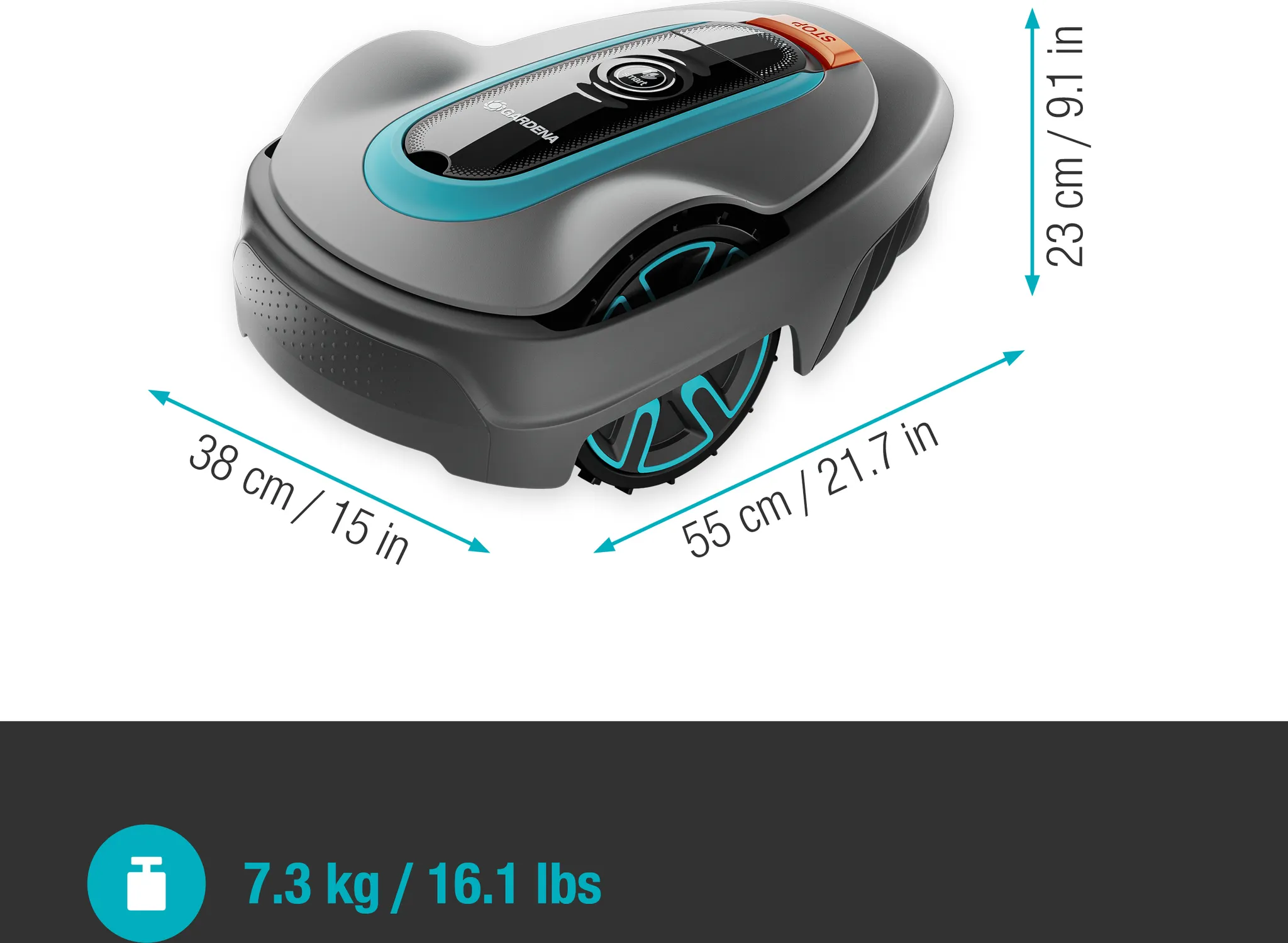 Mähroboter smart SILENO city 600 m² – Bild 8