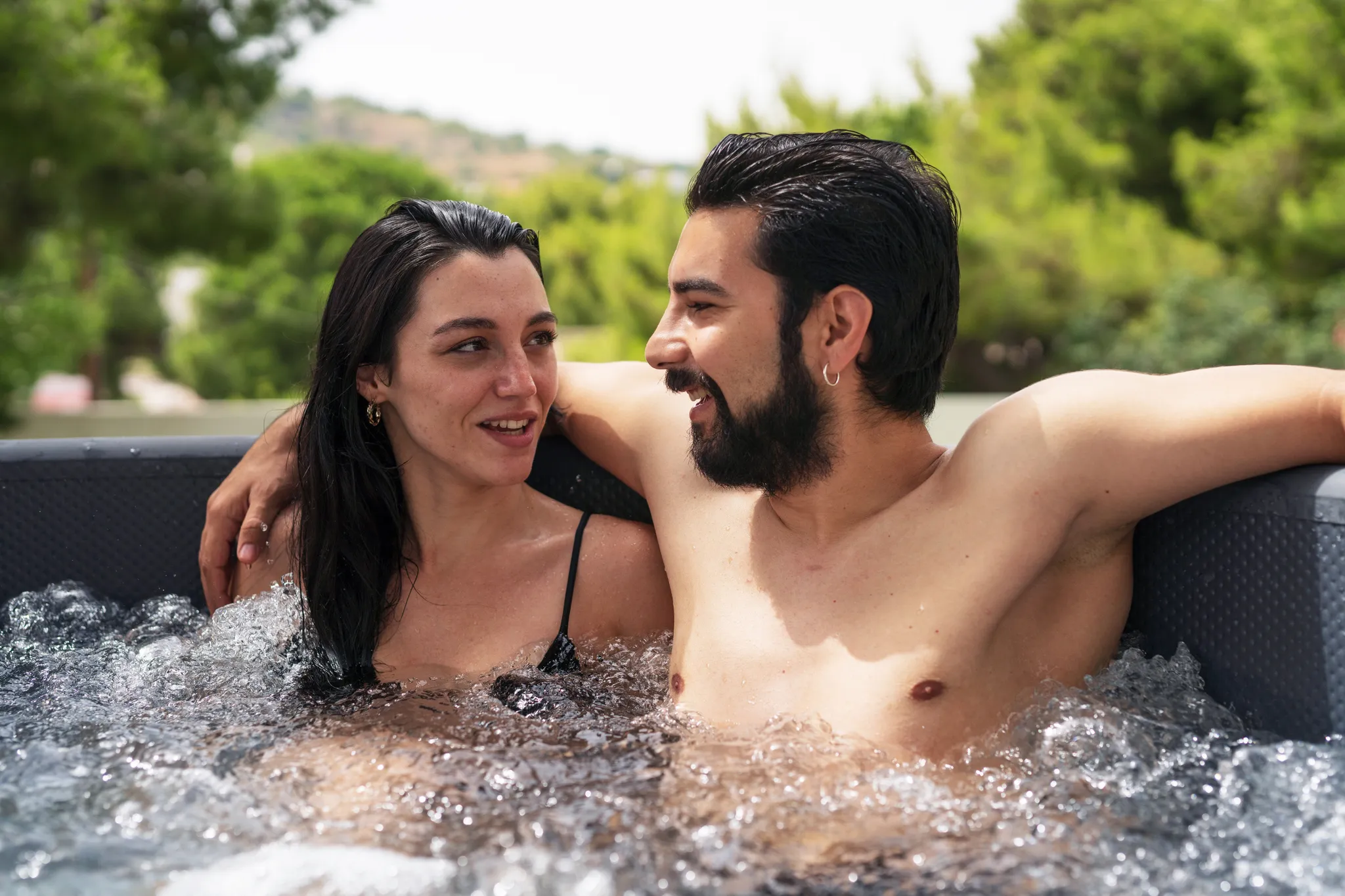 MSpa Whirlpool MONO ECO 2026 F-MO062WE - NEUSTES Modell VERBESSERT - aufblasbar - Outdoor Pool XXL 6 Personen - App-Steuerung - OZON & UVC ganzjährig – Bild 6