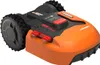 Worx Landroid S400 WR184E Mähroboter, 400 m² Gärten, AIA Navigation, WLAN-Steuerung, 20V/2Ah Akku, 18cm Schnittbreite, orange, vollautomatisch