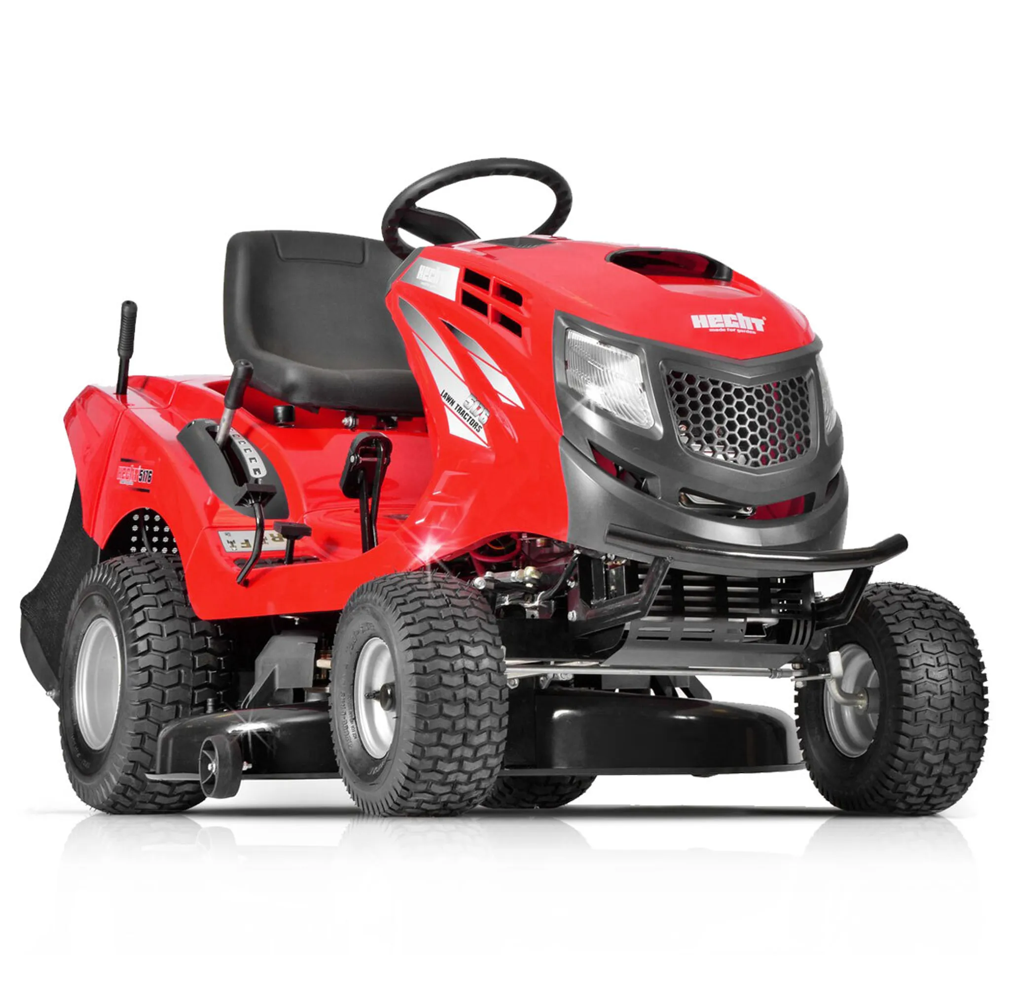 HECHT 5176 Rasentraktor | 102 cm Schnittbreite | 13,3 PS | Briggs & Stratton | 500 cm³ | 270L Fangkorb – Bild 9
