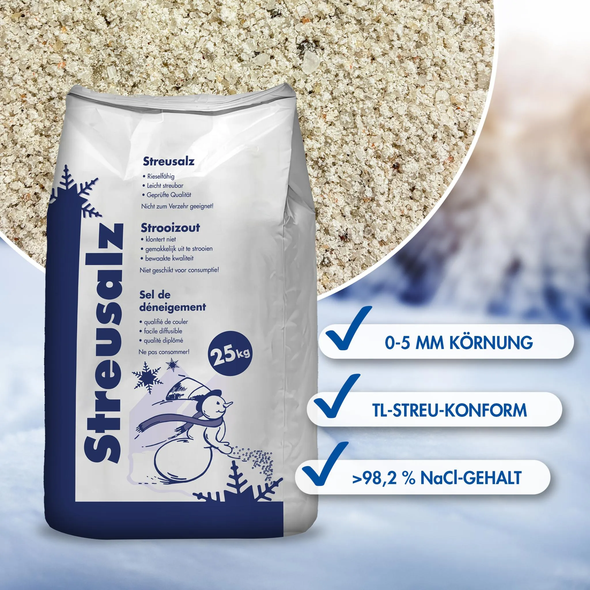 Hamann Streusalz 1000 kg (40 x 25 kg) – Bild 2