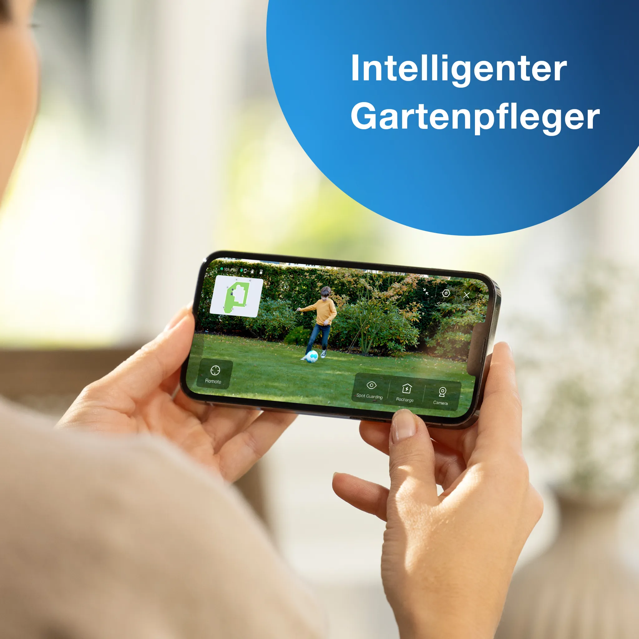 Ecovacs GOAT G1-800, Mähroboter, Drahtlose Begrenzung, IPX6 Wasserdicht – Bild 8