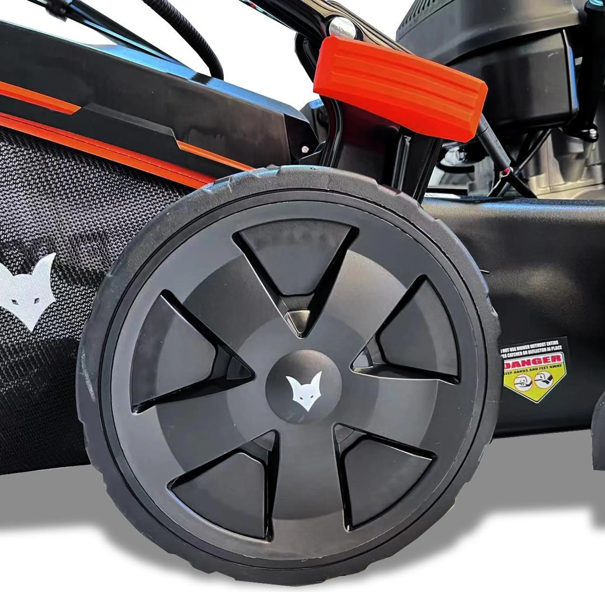 FUXTEC Benzin Rasenmäher FX-RM5170 - 170ccm | 51cm | 28Kg | 4-Takt | Selbstantrieb | Mulchfunktion | Seitenauswurf | 60L Fangkorb | bis 1000m² – Bild 8