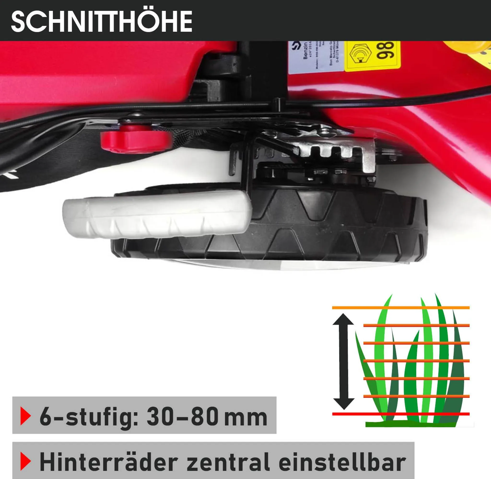 BRAST Benzin Rasenmäher 20224 DELUXE RL – Bild 2