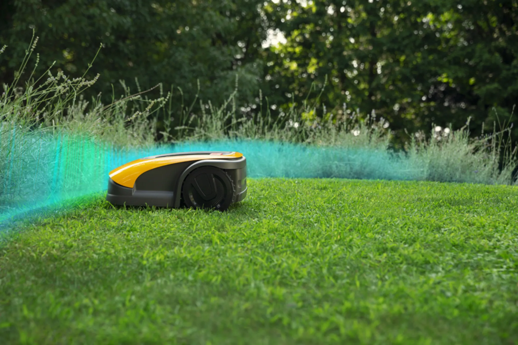 STIGA Rasenroboter A 1000, kabellos, autonom, für Rasenflächen von 1000 m² – Bild 3