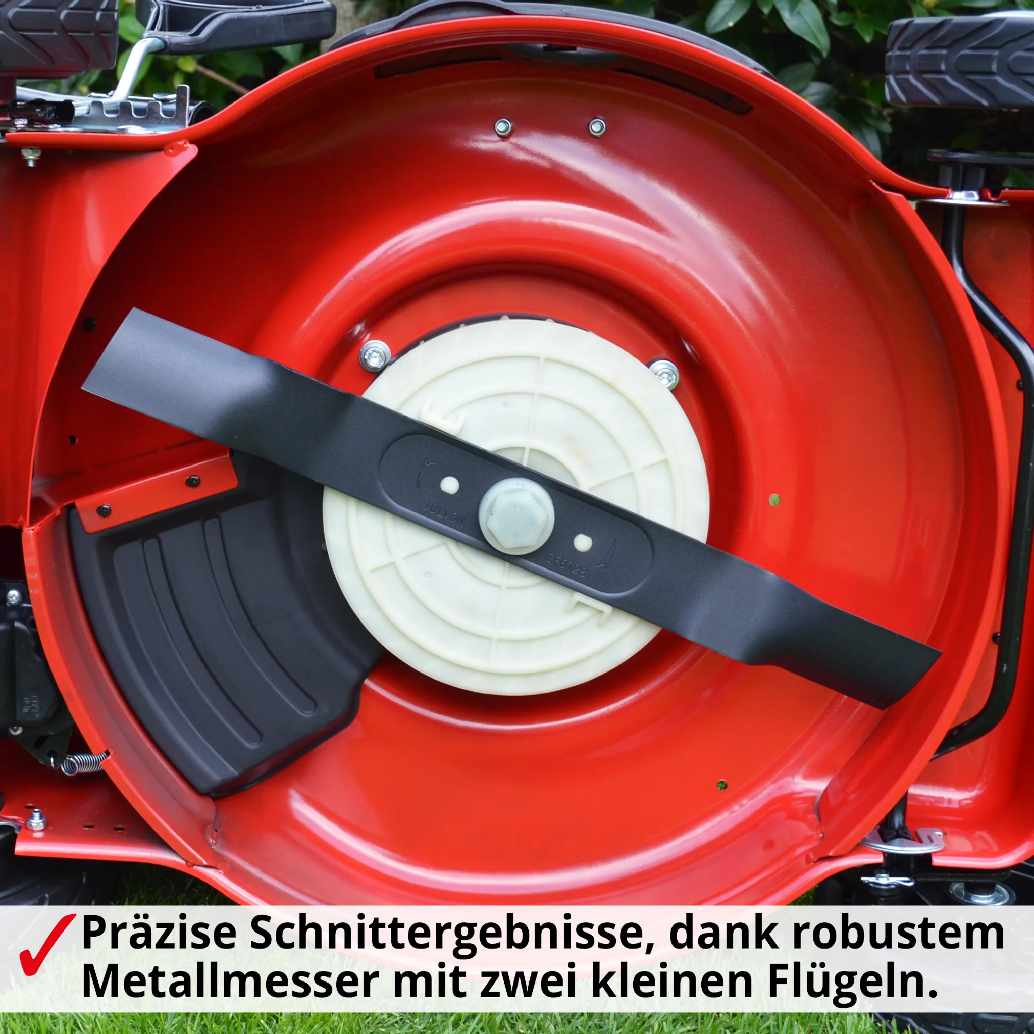 HECHT Rasenmäher Elektro mit Antrieb 1802 S | 46 cm Schnittbreite | 1800 W | 5in1 | Mulcher | 50 L Fangkorb | 3,3 km/h – Bild 10