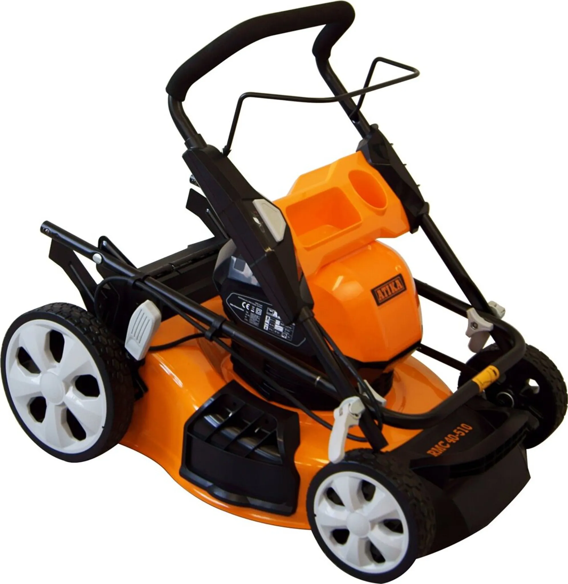 ATIKA RMC 40-510 Akku Profi Rasenmäher Mäher, 2x 4,0 Ah, 36 V, 2x Ladegerät für Rasenpflege, Gärten – Bild 4