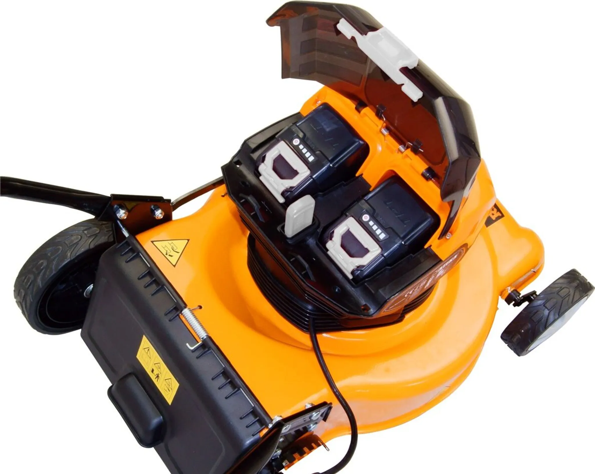 ATIKA RMC 40-510 Akku Profi Rasenmäher Mäher, 2x 4,0 Ah, 36 V, 2x Ladegerät für Rasenpflege, Gärten – Bild 3