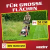 HECHT 5534 SX Rasenmäher Benzin | mit Antrieb | 5in1 | 51 cm Schnittbreite | 60L | Fangkorb | Mulchkit | Zentrale 7-fach Höhenverstellung – Bild 5