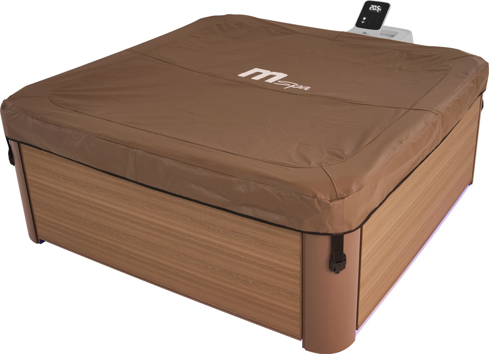 MSpa Whirlpool Oslo Amber, 160x160x65cm , Modell 2025 – Bild 8