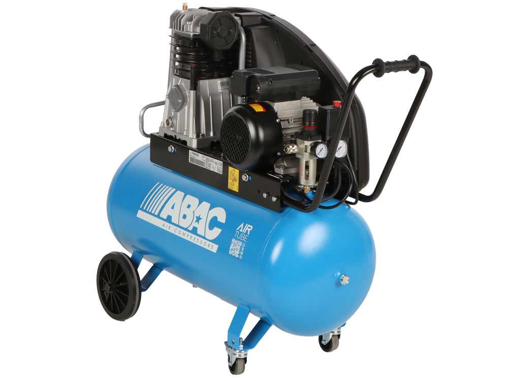 ABAC EXP A49B 90 CM3 – Einphasen-Elektroluftkompressor mit Riemenantrieb – 3-PS-Motor – 90 Liter – Bild 3