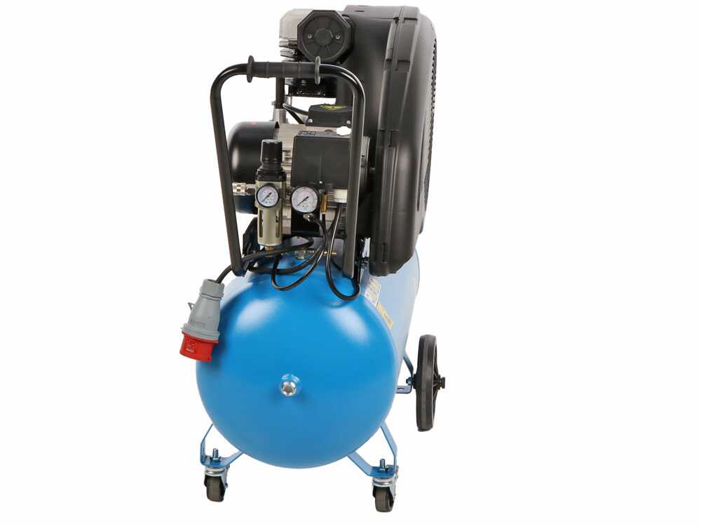 ABAC EXP A49B 90 CT3 – Drehstrombetriebener Elektroluftkompressor mit Riemenantrieb – 3-PS-Motor – 90 Liter – Bild 3