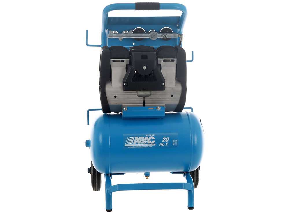 ABAC HOCKENHEIM OS20P - Schallgedämpfter, ölfreier, einphasiger elektrischer Luftkompressor - Motor 2 PS - 20 l – Bild 3
