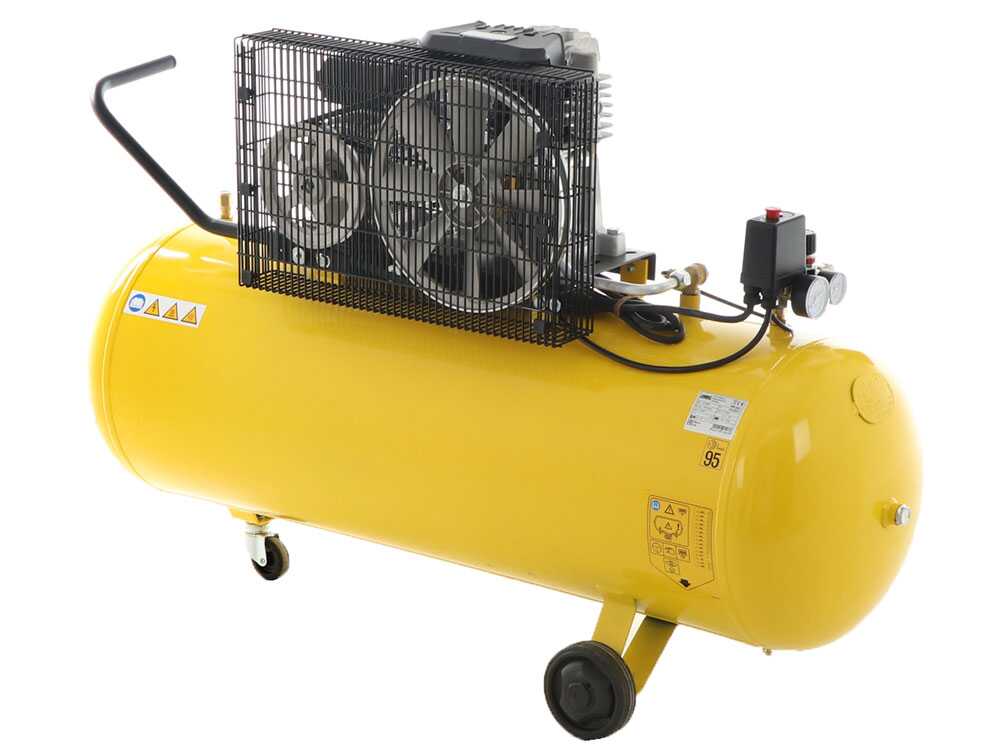 ABAC LINE B26B/150 CM3 - Einphasiger elektrischer Luftkompressor mit Riemenantrieb - Motor 3 HP - 150 Liter – Bild 4