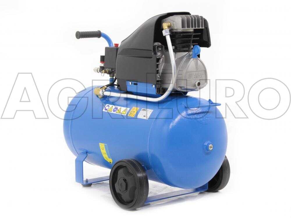 ABAC Montecarlo L30P - Einphasiger elektrischer Luftkompressor - Motor 3 PS - 50 lt – Bild 3