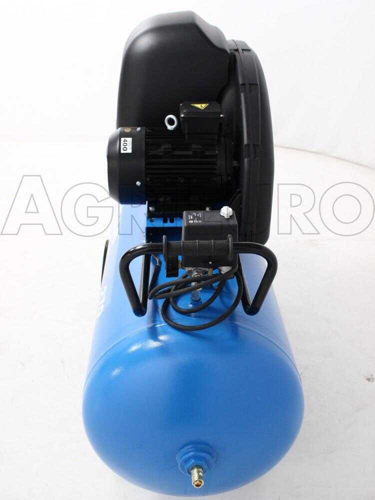 ABAC SILENT A39B 270 CT4 - Schallgedämpfter dreiphasiger riemengetriebener elektrischer Luftkompressor - 4 PS Motor - 270 Liter