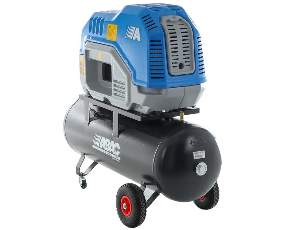 ABAC SPINN D2.2 200W 10 400/50 - Schallgedämpfter dreiphasiger Schraubenkompressor - Motor 3 HP - 200 l – Bild 4