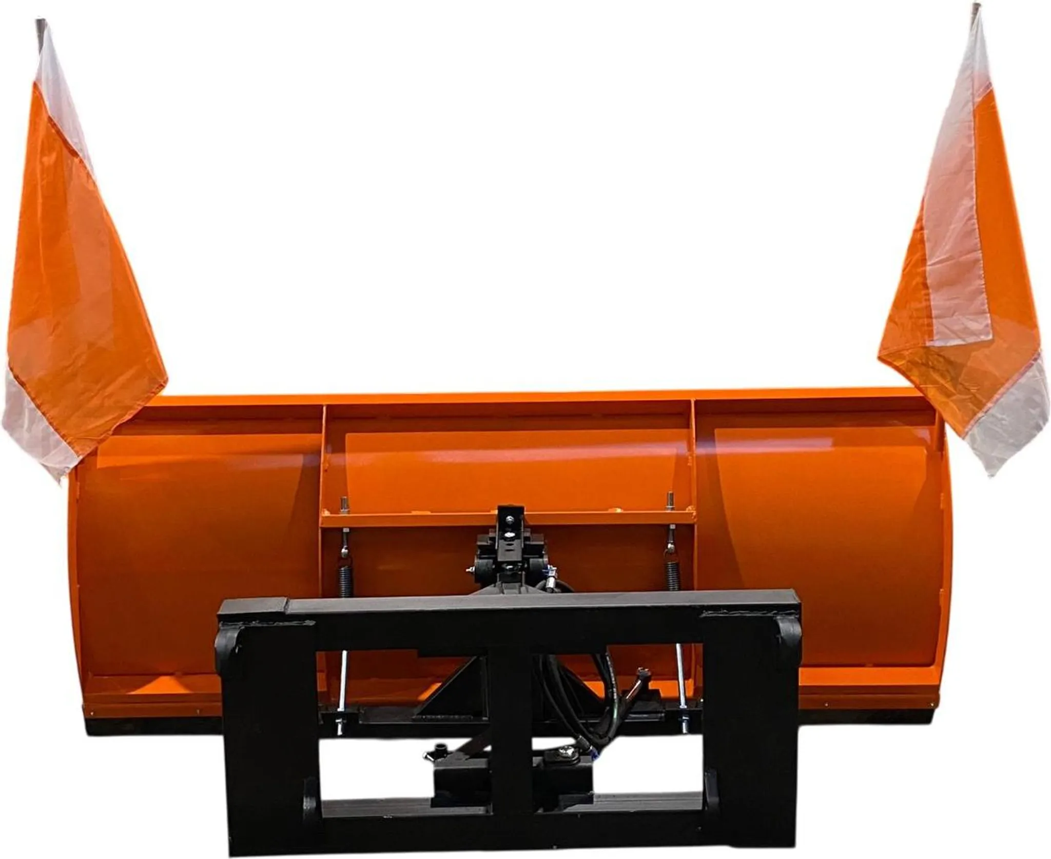 Schneeschild Schneepflug mit Euro Aufnahme 250 x 75 cm inkl. Hydraulikzubehör – Bild 6