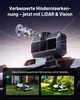 Mähroboter Mammotion LUBA mini AWD LiDAR ohne Begrenzungskabel 3D LiDAR + Vision Ohne RTK-Antenne Auto-Kartierung Empf. 1500m² 80 % Steigung 4G-Modul – Bild 10