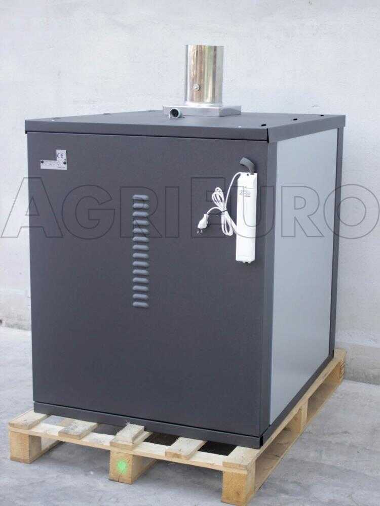 AgriEuro Medius 80 Inc - Einbau-Holzbackofen aus Stahl - Umluftbackofen – Bild 3