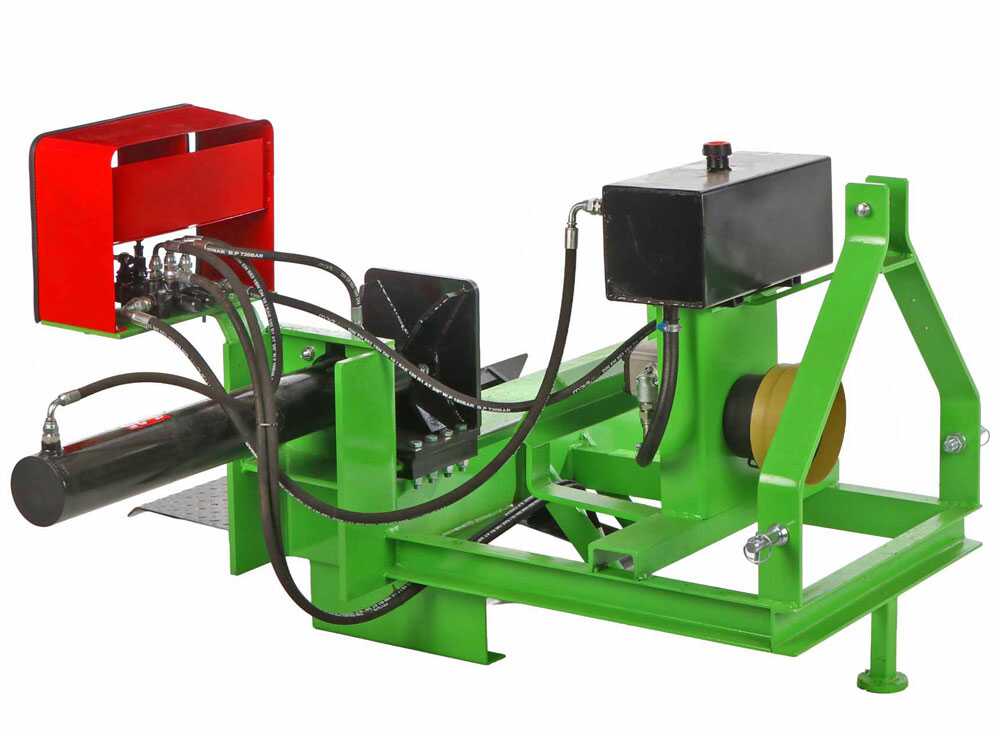 Agrieuro Premium Line 25T - Holzspalter für Traktor - liegend - Hydraulische Ladefläche – Bild 3