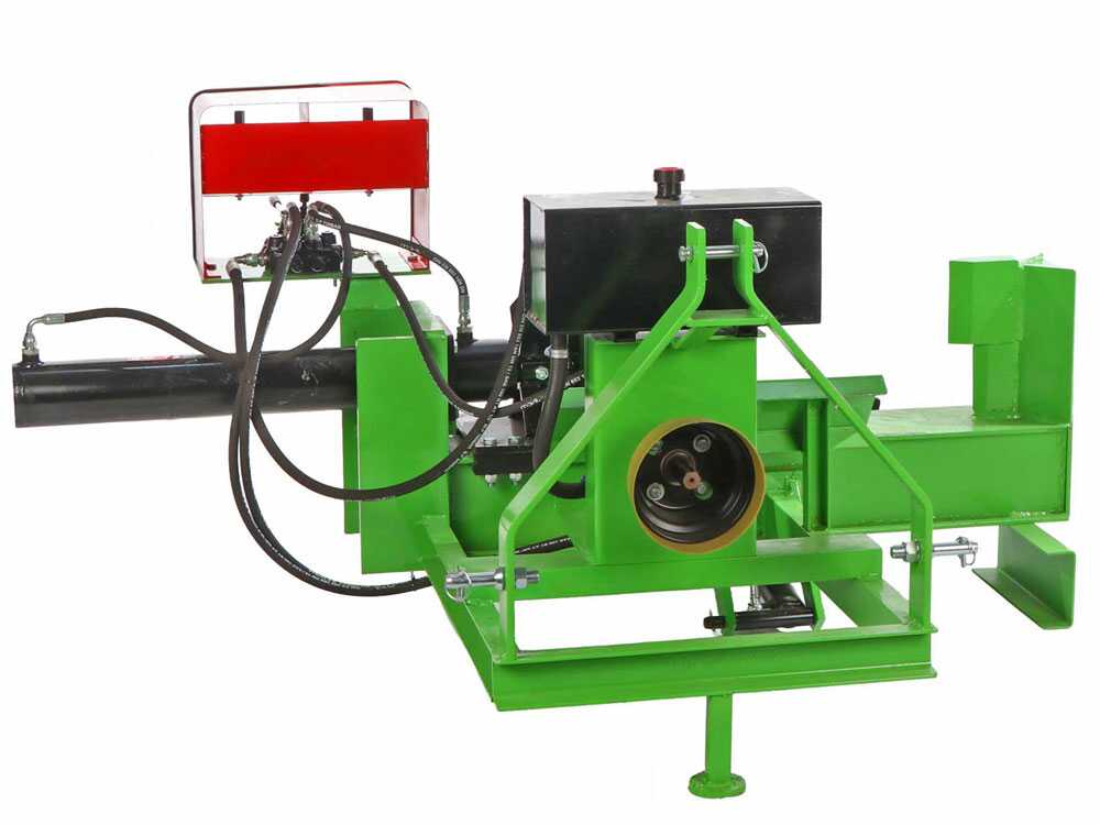 Agrieuro Premium Line 25T - Holzspalter für Traktor - liegend - Hydraulische Ladefläche – Bild 4