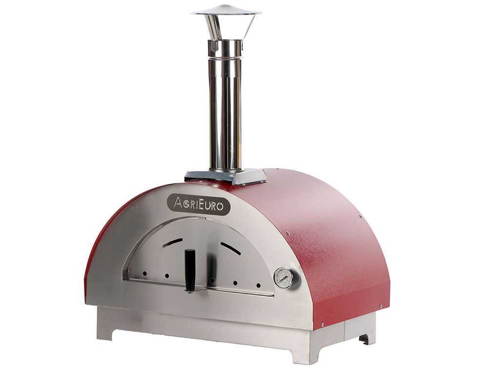 AgriEuro Quattro Stagioni - Pizza Holzbackofen für den Außenbereich - 1 Pizza – Bild 3