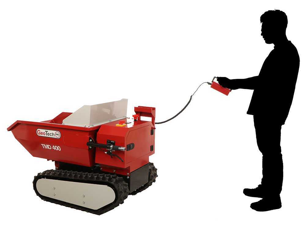 Akku Mini Raupendumper GeoTech-Pro TMD 400 - Dumper 400Kg – Bild 3