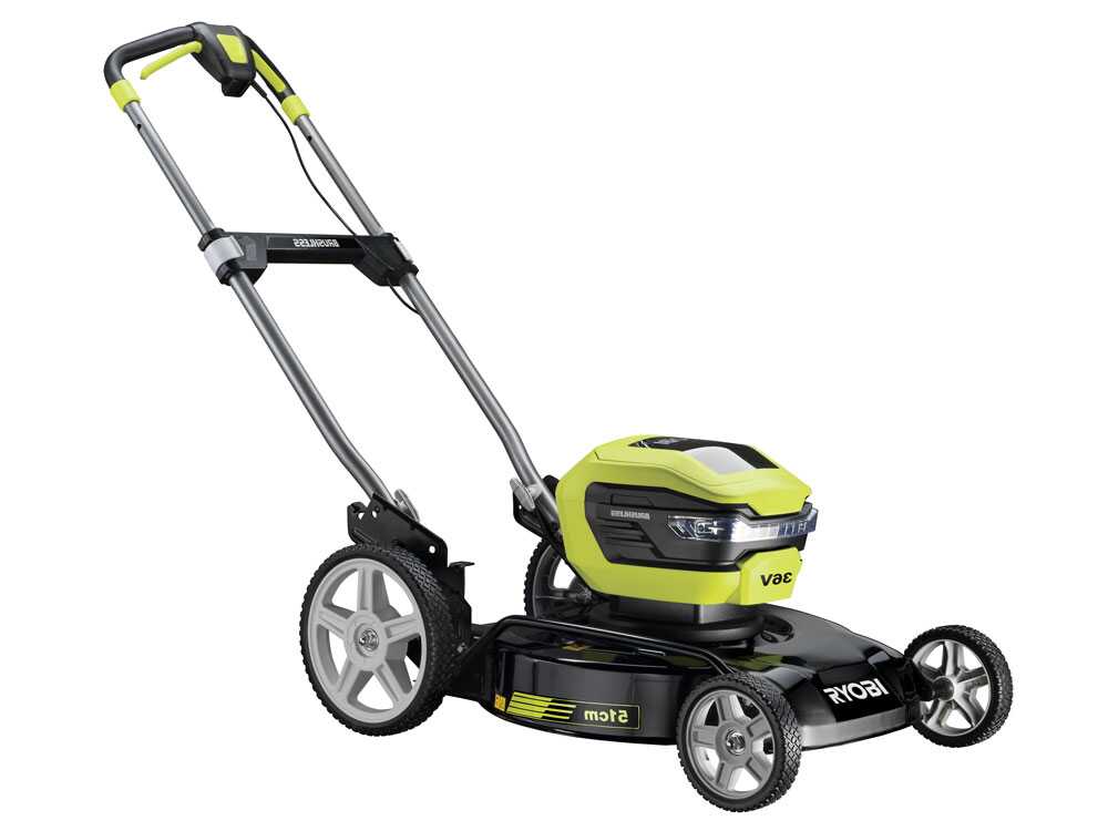Akku‐Mulch‐Mäher RYOBI RY36LMMX51A‐140, inkl. 1x 36 V 4Ah Akku, Schnittbreite 51 cm, – Bild 4