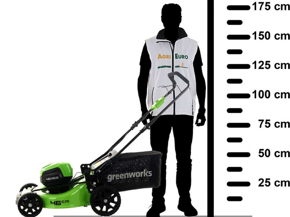 Akku-Rasenmäher Greenworks GD40LM46HPK4 - 40V 4Ah – Bild 2