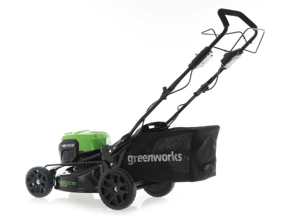 Akku-Rasenmäher Greenworks GD48LM46SP 48V - 46 cm - Akku 4Ah, mit Radantrieb – Bild 4