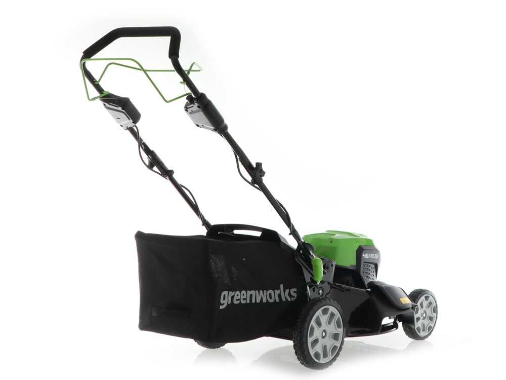 Akku-Rasenmäher Greenworks GD48LM51SP 48V - 51 cm - Akku 4Ah, mit Radantrieb – Bild 3