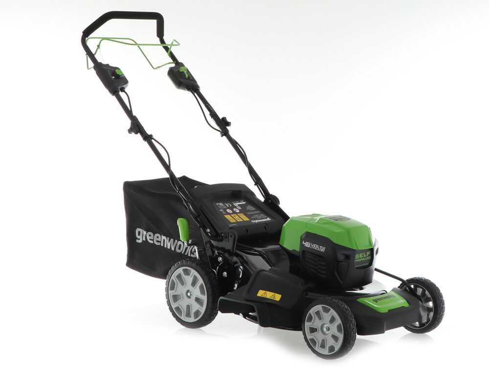 Akku-Rasenmäher Greenworks GD48LM51SP 48V - 51 cm - Akku 4Ah, mit Radantrieb – Bild 4